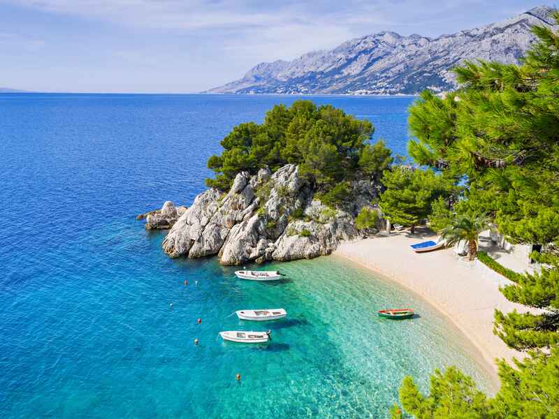 Beaches and the sea